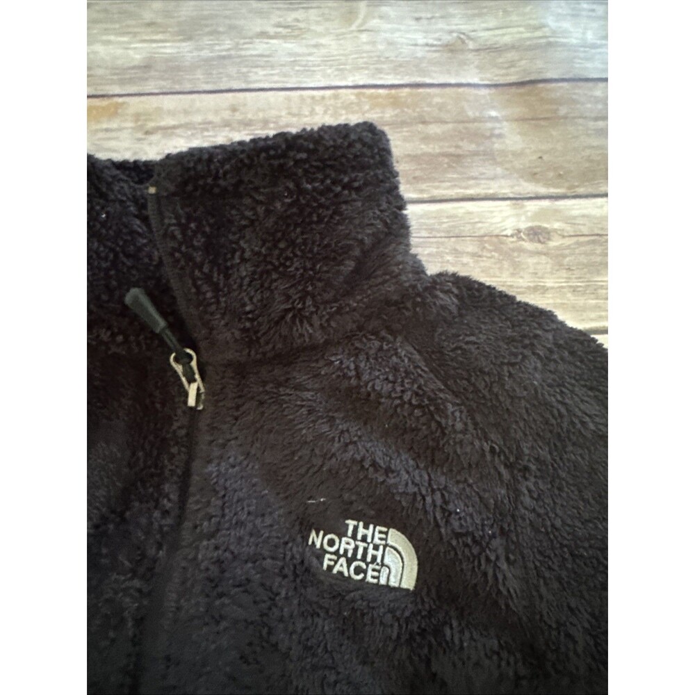 The North Face Womens Osito Jacket Shady Black Full Zip Raschel Fleece Small - Picture 3 of 8